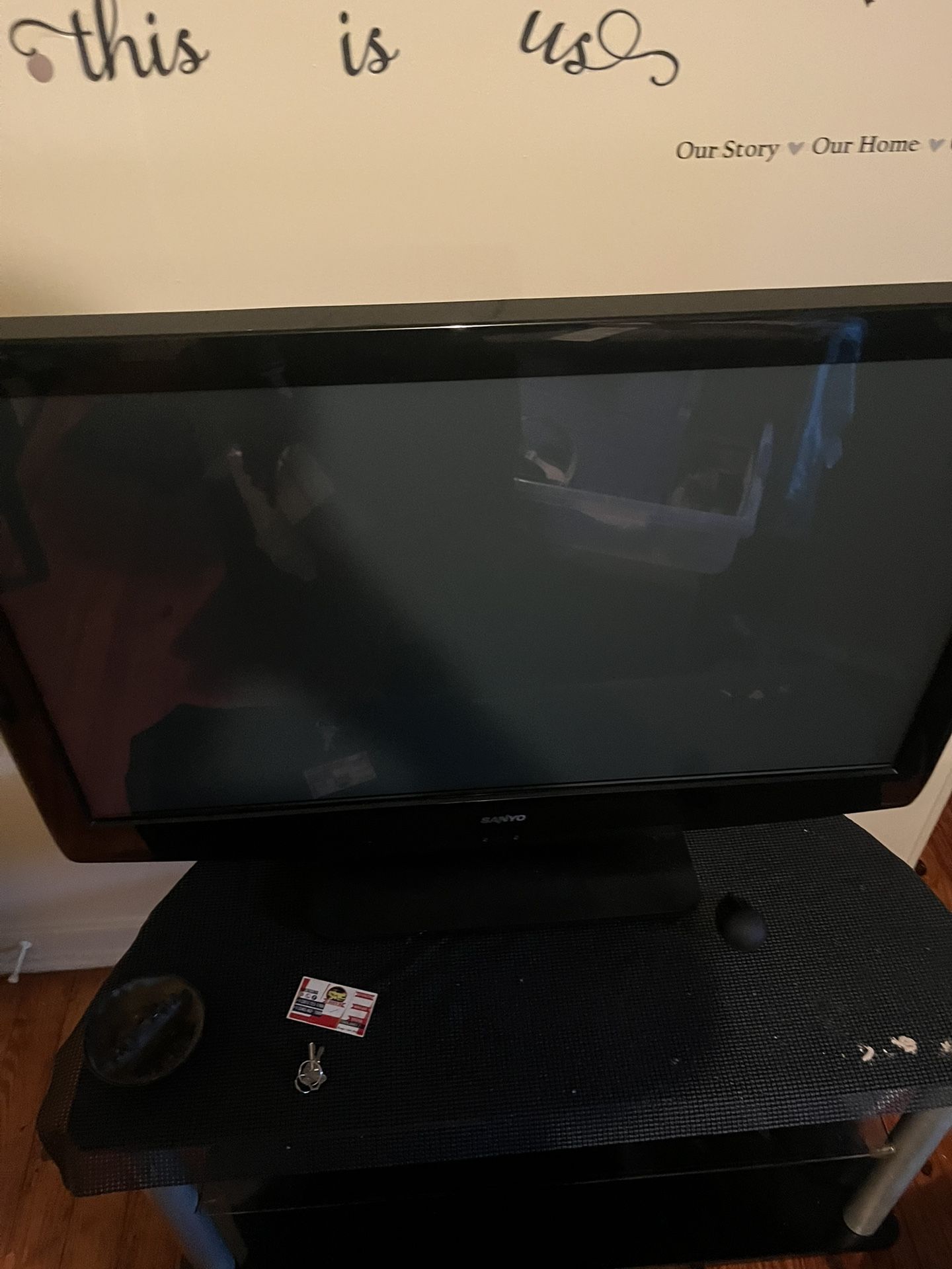 50 Inch Black Sanyo Tv