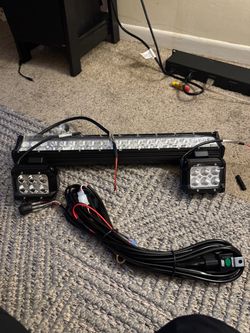 LED Light Bar Kit with Pods and Wiring Harness