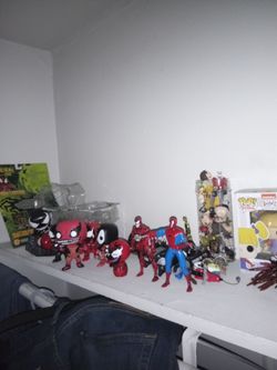 Funko toys and bitty pops figures