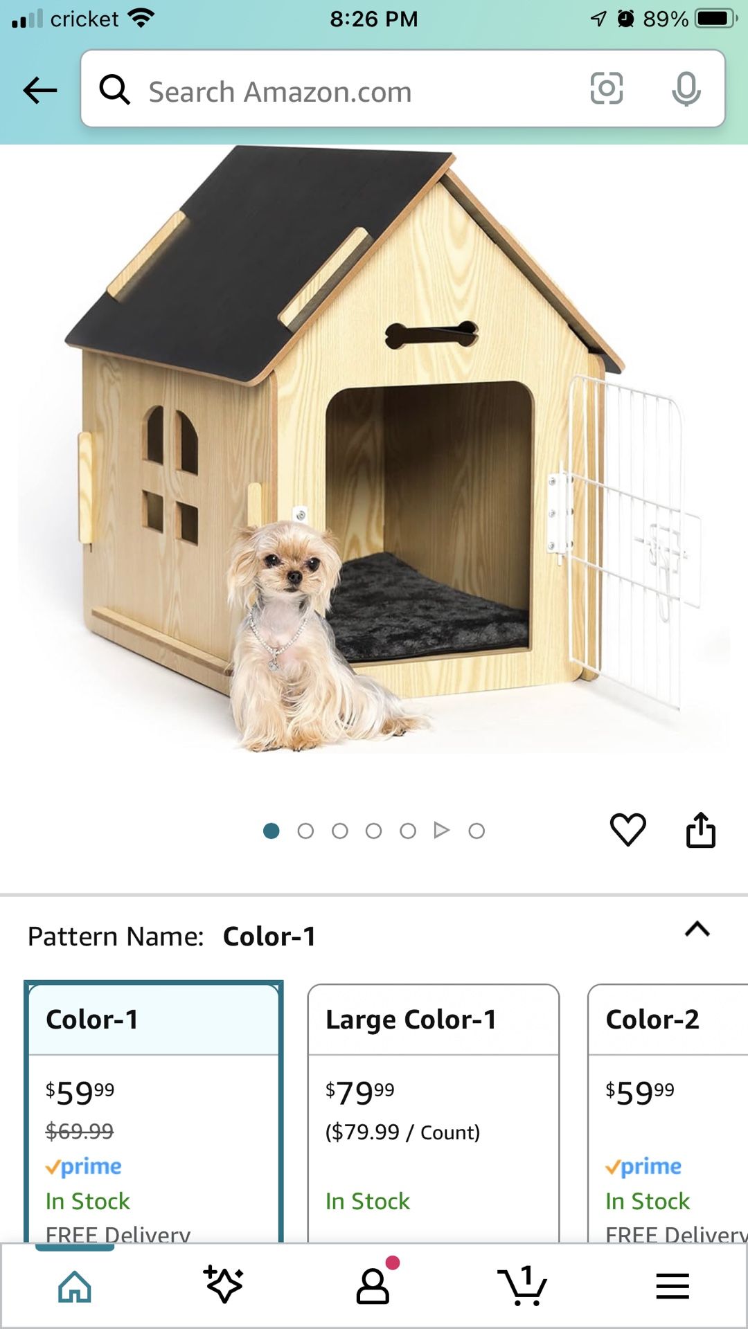 Indoor Wooden Dog House