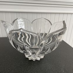 Crystal Tulip Bowl – Gorham Brand, Heavy, Like New