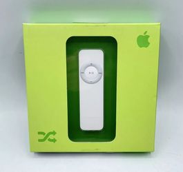 APPLE IPOD SHUFFLE (512 MB) 1st Generation White In Box M9724LL/A - NEW NOS