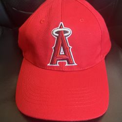 Anaheim LA Angels Hat Cap Red One Size Fits All