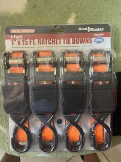1 X 15 Ft. Ratchet Tie Downs
