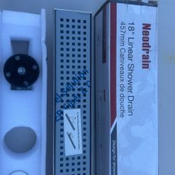18” Linear Shower Drain 