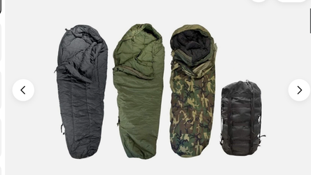 New 3pc Teniers Sleeping system cold weather camping, hiking, MC marmot, rei, coleman, non down