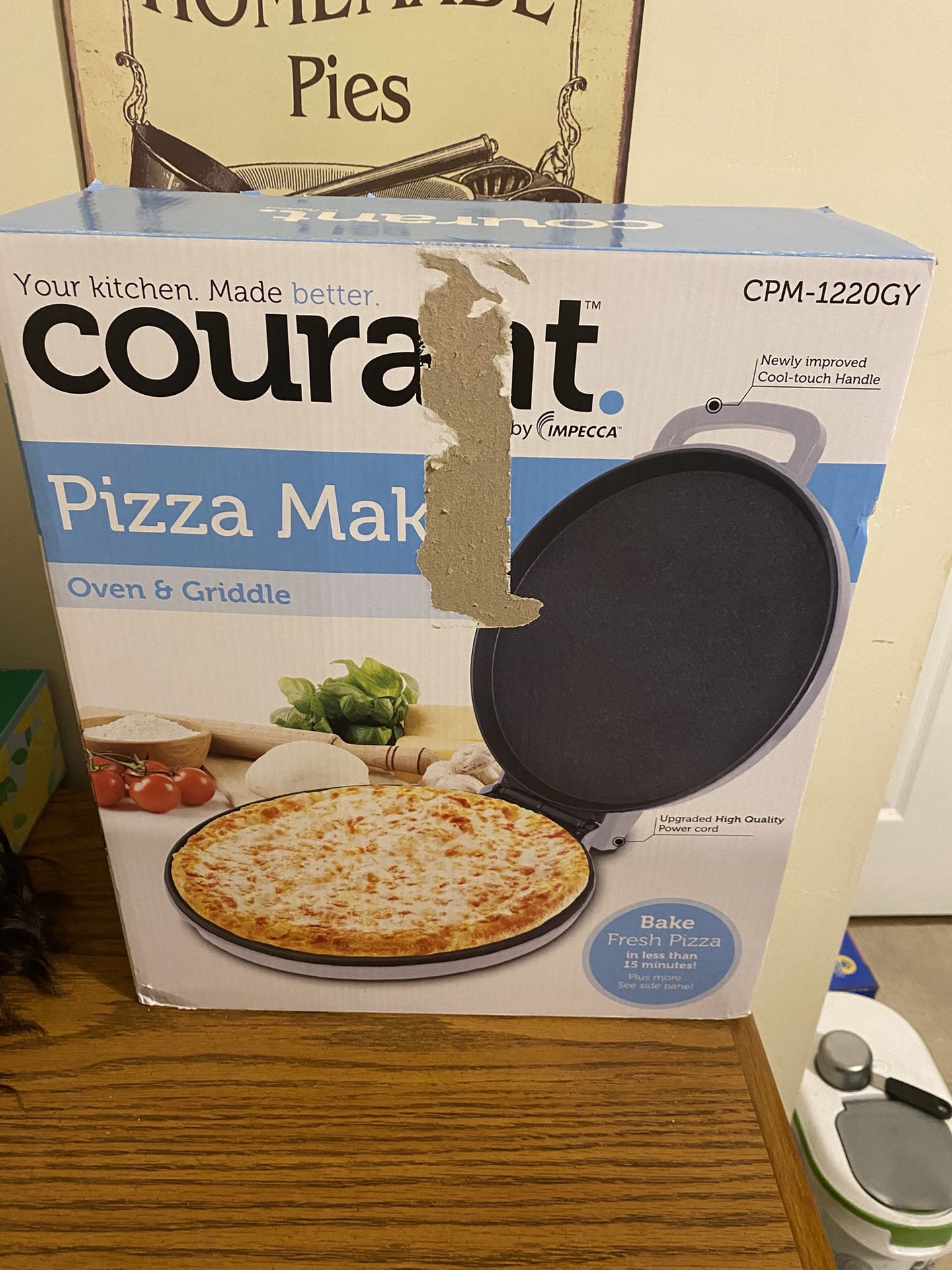 Nib Courant Pizza Maker Oven & Griddle