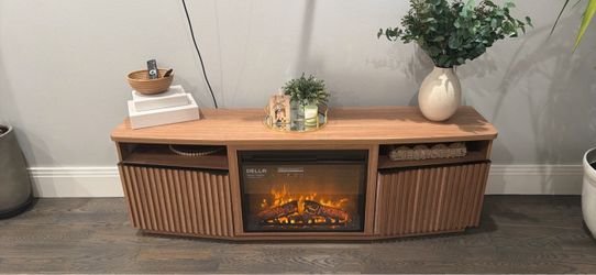 Fireplace TV Stand
