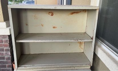 Metal Shelving Unit Open Bookcase