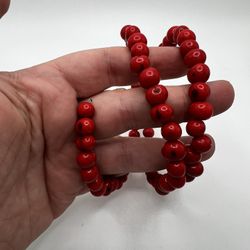 Stone And Wood And Dried Berry Jewelry