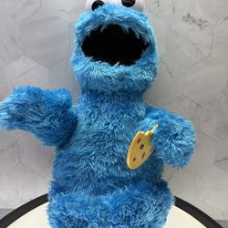 Hasbro Sesame Street "Feed Me Cookie Monster" talking and vibrating interactive plush toy. It works. 