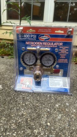 Brand new nitrogen regulator gauges