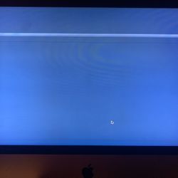 Apple iMac A1225 24" Desktop - blue screen for parts