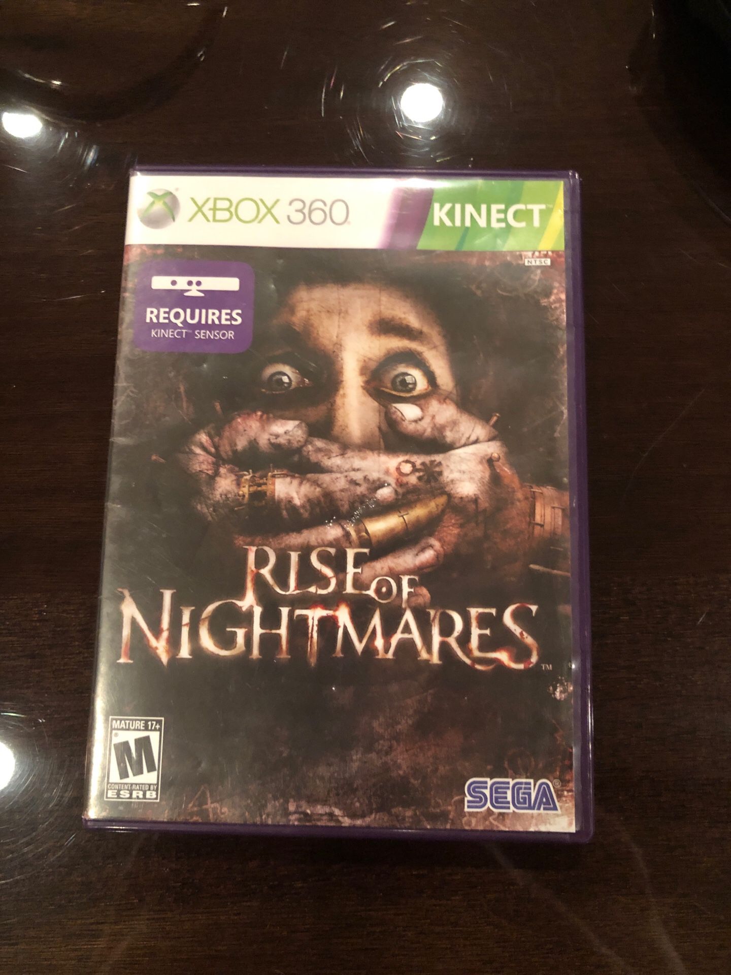 Rise of nightmares Xbox 360 game