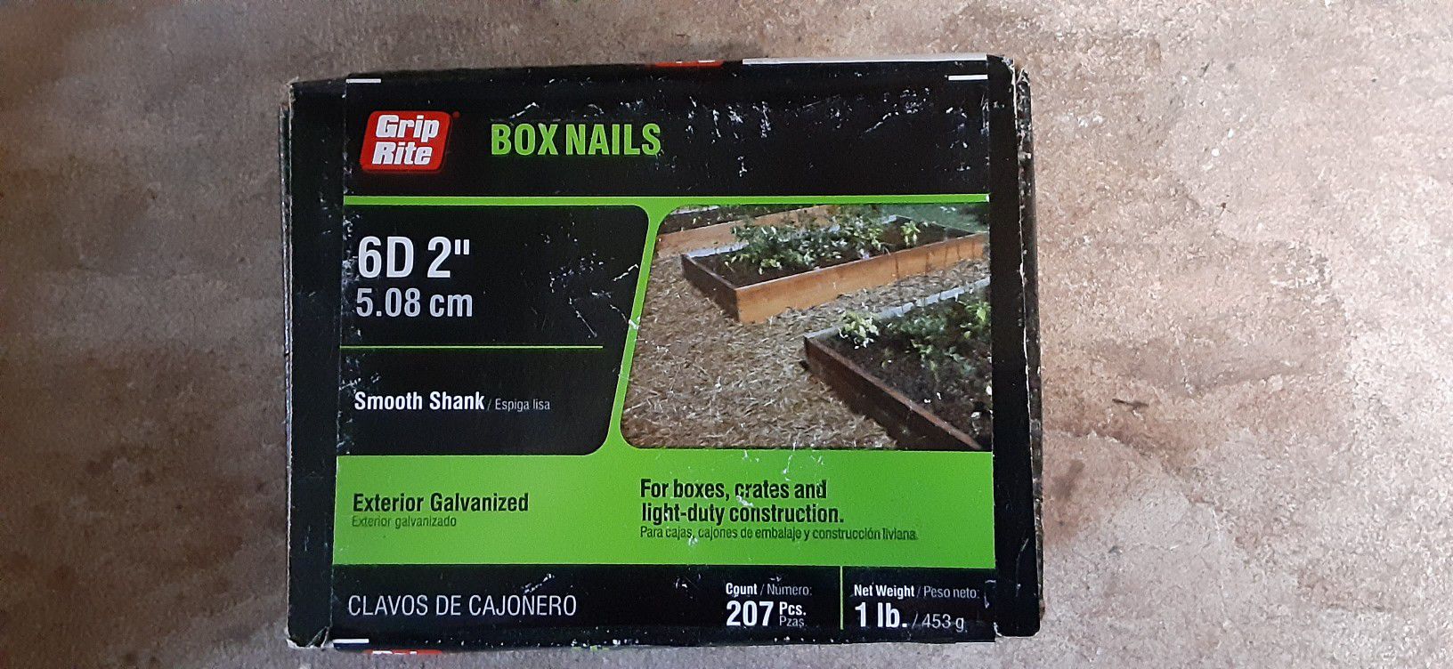 Brand new boxes of nails