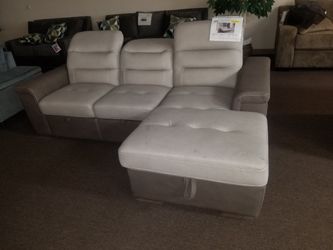 Modern SECTIONAL TURNS TO BED