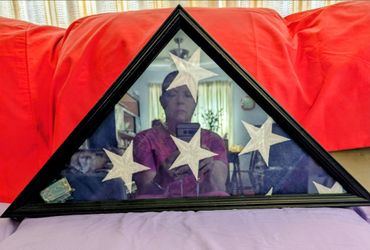 Funeral flag