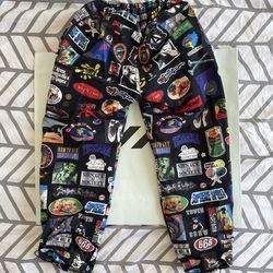 Supreme Gore Tex Stickers Pants Sz M 100 % Authentic