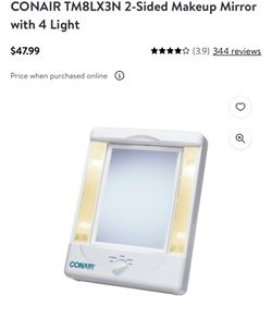 Conair Two-Sided Lighted Makeup Mirror