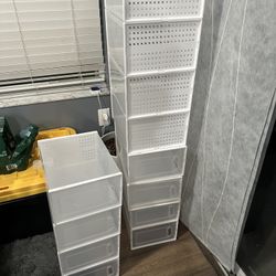 Twelve Shoe Boxes/Storage - XL 