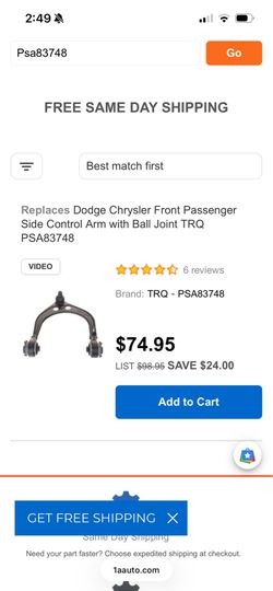 Dodge Charger suspension