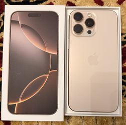 Unlocked iPhone 16 Pro max