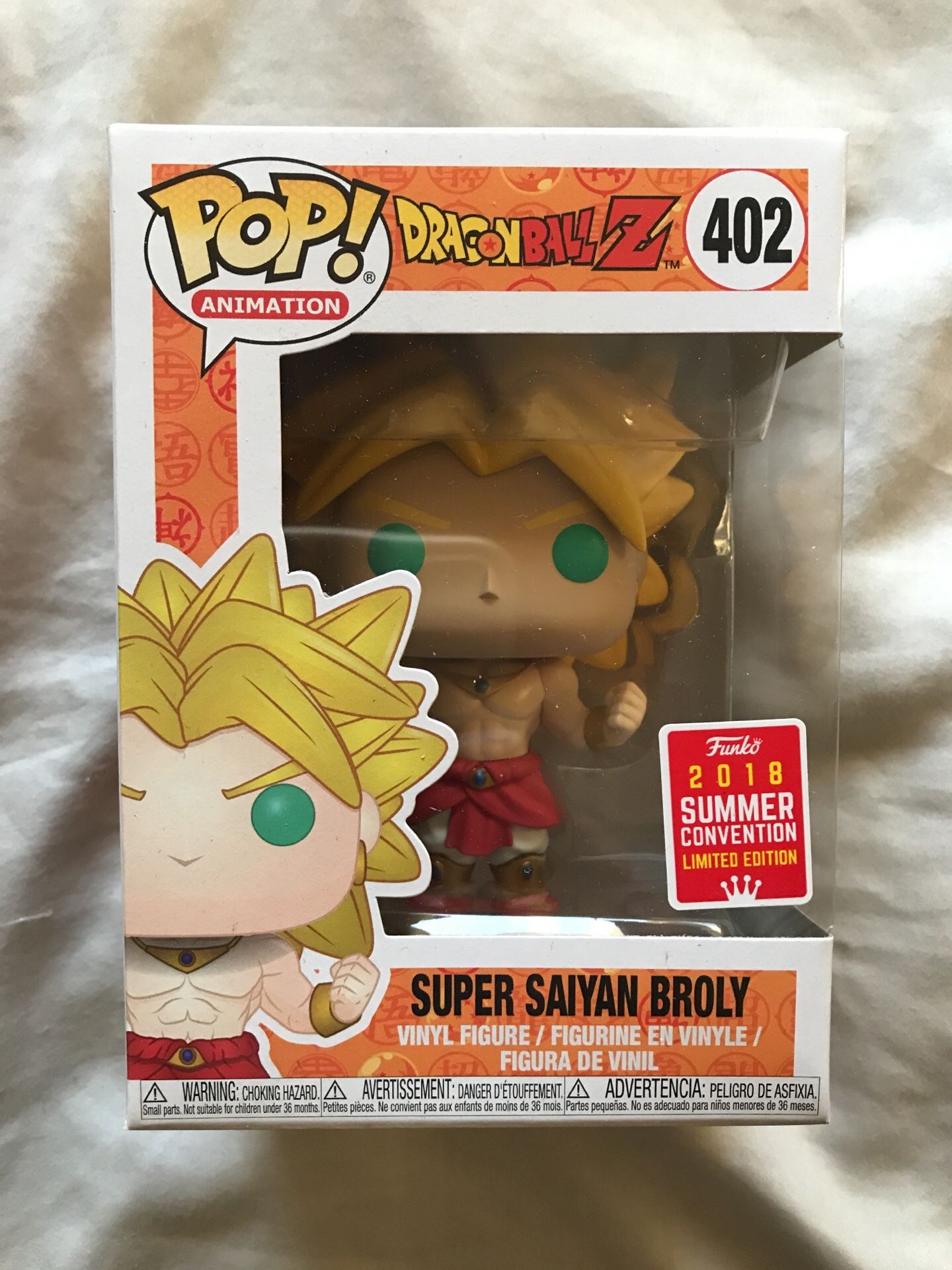 Hot Topic Super Saiyan Broly Funko Pop