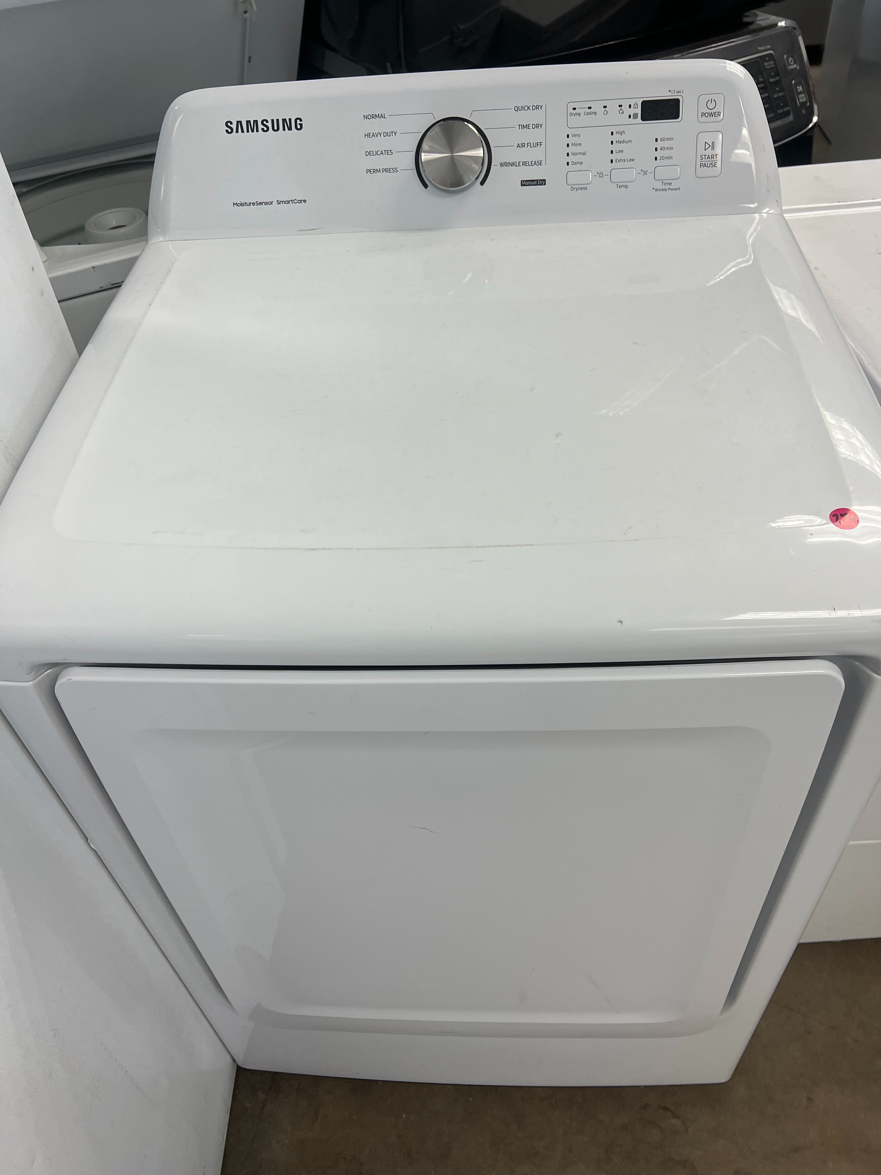 Samsung electric dryer oversize capacity -free delivery