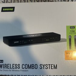 Shure BLX288/PG58 Wireless Microphone System