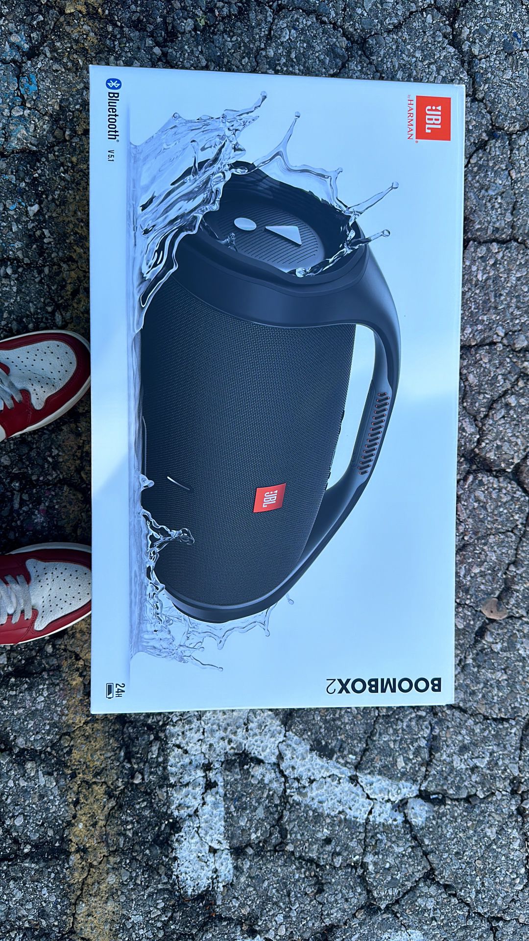 JBL Speaker BOOMBOX 2. Bluetooth Waterproof.” BRAND NEW. $290