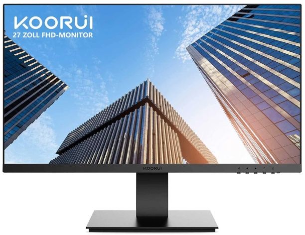 Computer Monitor, 27 Inch FHD 1080p - Like New - Move Out Sale