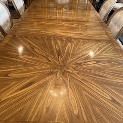 Vintage Solid Oak Dining Set 