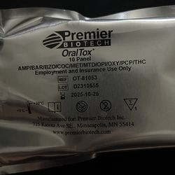 Premier biotech 10 panel