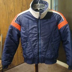 Vintage 70's EDELWEISS/ WHITE STAG Puffer Ski Jacket (M) - GREAT COND