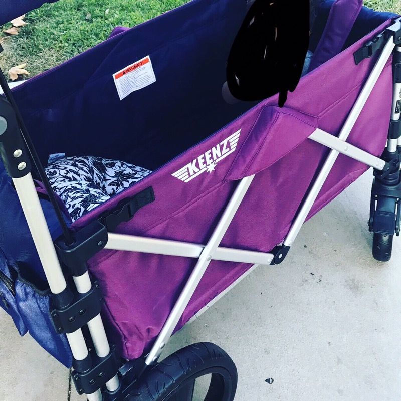 Keenz purple top stroller wagon