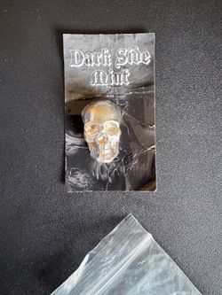 Silver skull .999 2 oz