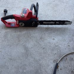 14 inch chainsaw, electric
