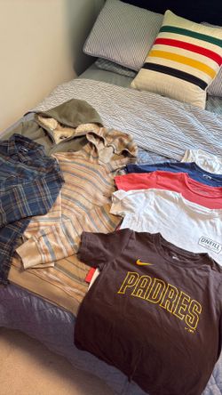 Big boys size medium fall clothes bundle