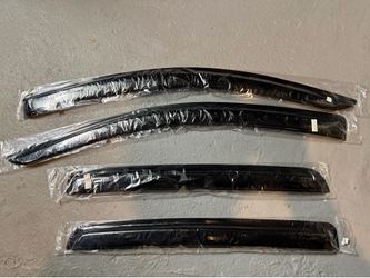KPY Rain Guards Fit for 2023-2026 Chevrolet/Chevy Colorado Crew Cab, Out-Channel Window Visors