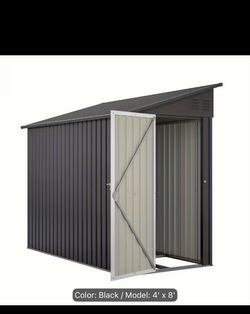 8×4 Metal Storage shed new in Box