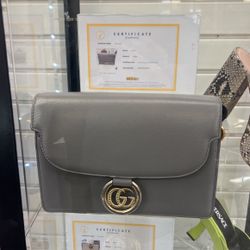 Certified Gucci Bag Gray