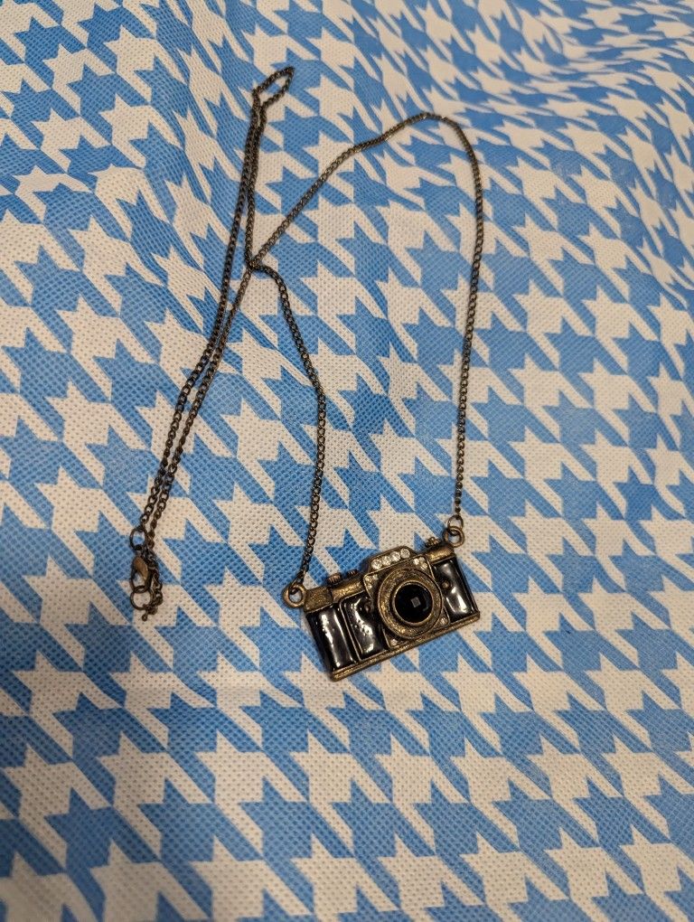 Vintage Camera Necklace