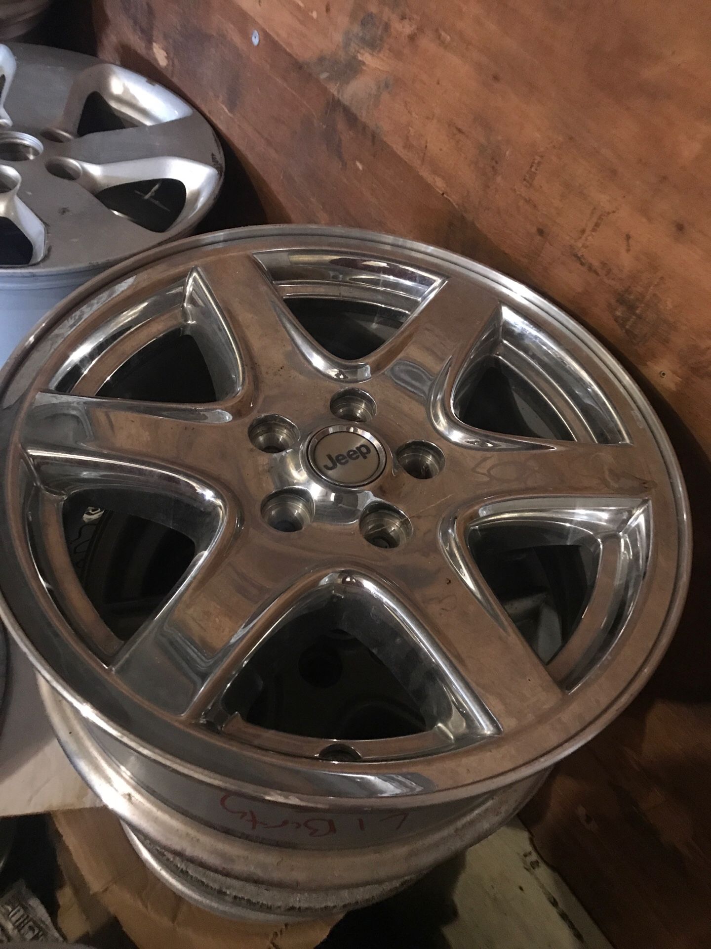 Jeep Liberty chrome wheel 17”