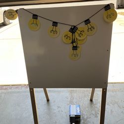 Easel White Board And Book Holder 