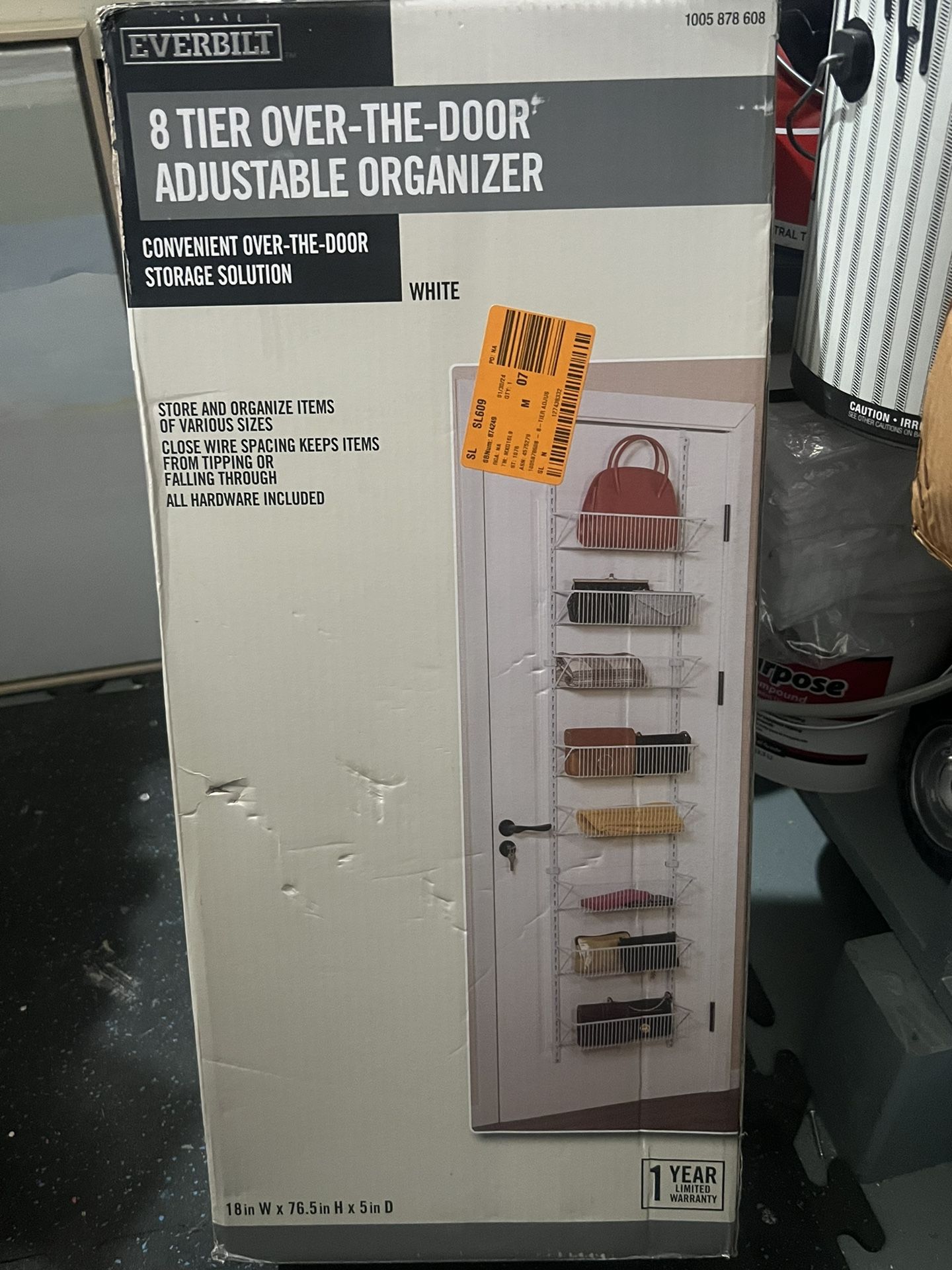 8 Tier Adjustable Organizer