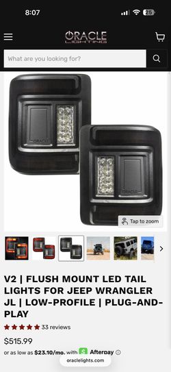 Jeep wrangler jl tail lights !