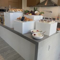 White Large Acrylic Stands 