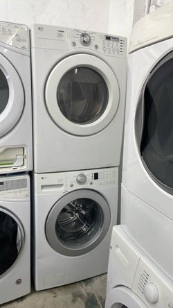 LG Stacked Washer and Dryer Set