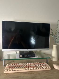 Dell OptiPlex 3050 Micro PC and HP Pavilion 25xw Monitor Bundle