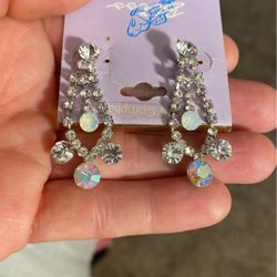 Rhinestone Earrings 